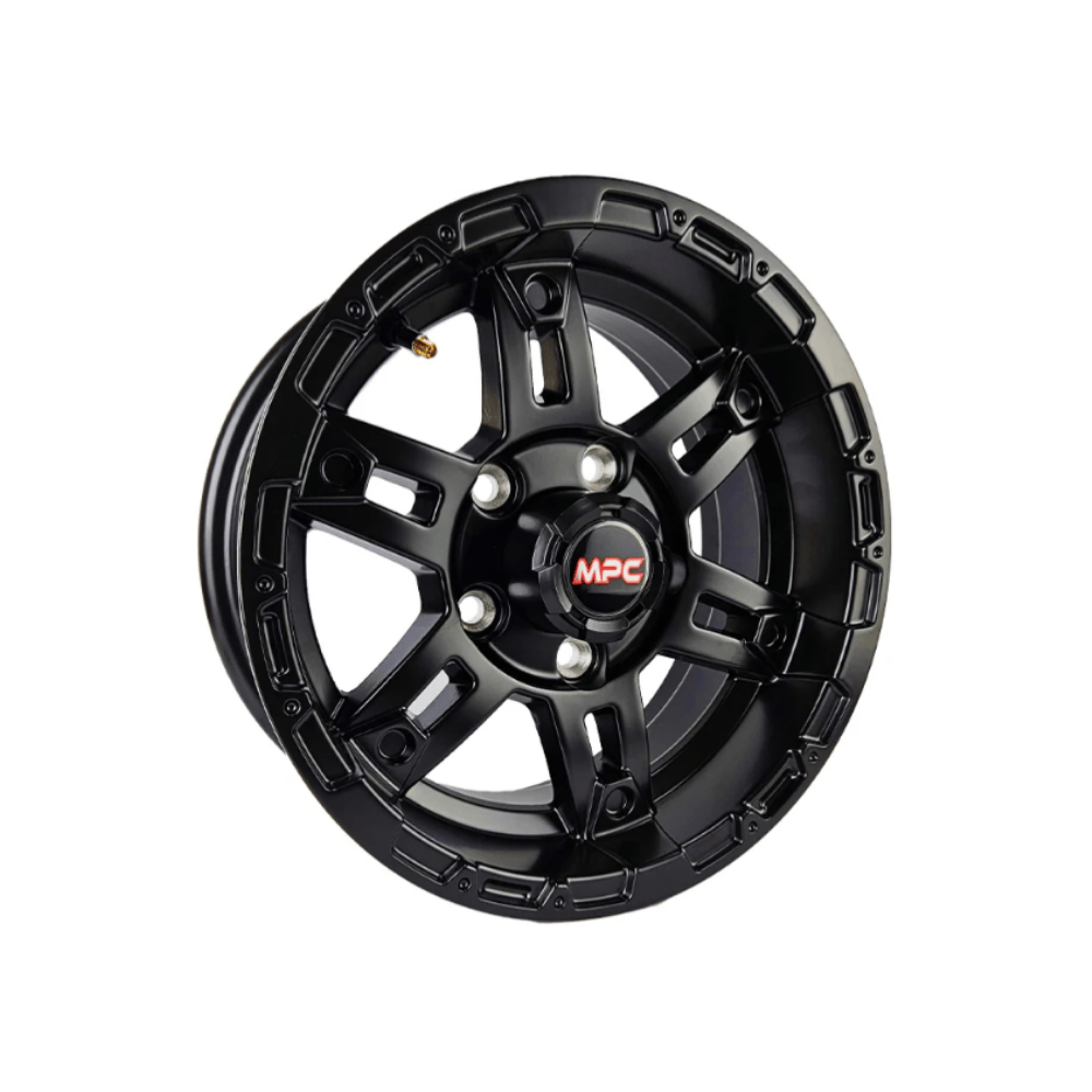 MPC DEVIL Satin Black Passenger/SUV|13X5.5 5/108, Offset +0, Centre bore 75, Load Rating 800 kg