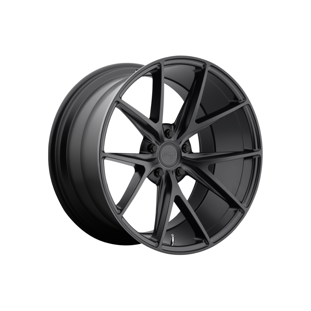 NICHE 1PC M117 MISANO MATTE BLACK Passenger|20X10.5 5/112, Offset +27, Centre bore 66.56, Load Rating 725 kg