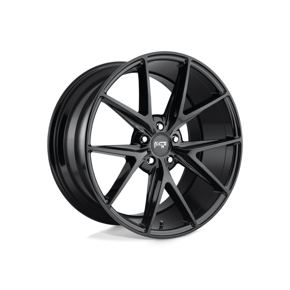 NICHE 1PC M119 MISANO GLOSS BLACK Passenger/SUV|20X9 5/120, Offset +35, Centre bore 72.56, Load Rating 862 kg