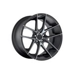 NICHE 1PC M130 TARGA MATTE BLACK DOUBLE DARK TINT Passenger|18X8 5/112, Offset +42, Centre bore 66.56, Load Rating 727 kg