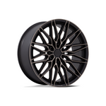 NICHE 1PC NC278 CALABRIA 6 MATTE BLACK MACHINED DARK TINT 4x4|22X9.5 6/139.7, Offset +19, Centre bore 106.1, Load Rating 1133 kg