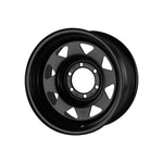 PDW STEEL WHEELS T-OUTBACK BLACK 4X4|16X8 6/139.7, Offset +20, Centre bore 106.1, Load Rating 1200 kg
