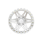 PDW WHEELS BEAST Silver Machined 4x4|17X8.5 6/139.7, Offset +20, Centre bore 106.1, Load Rating 1600 kg