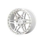PDW WHEELS BEAST Silver Machined 4x4|17X8.5 6/139.7, Offset +20, Centre bore 106.1, Load Rating 1600 kg