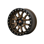 PDW WHEELS DOMINATOR Bronze Centre Black Lip|17X8.5 6/139.7, Offset +40, Centre bore 106.1, Load Rating 1500 kg