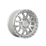 PDW WHEELS DOMINATOR Silver Machined|17X8.5 6/139.7, Offset +1, Centre bore 110.2, Load Rating 1500 kg