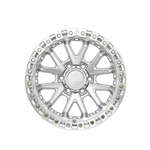 PDW WHEELS DOMINATOR Silver Machined|17X8.5 6/139.7, Offset +1, Centre bore 110.2, Load Rating 1500 kg