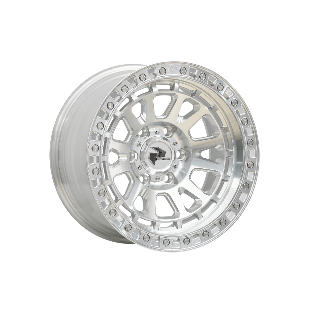 PDW WHEELS BRUTAL XT Raw Mirror Machined|17X9 6/139.7, Offset +0, Centre bore 110.2, Load Rating 1600 kg