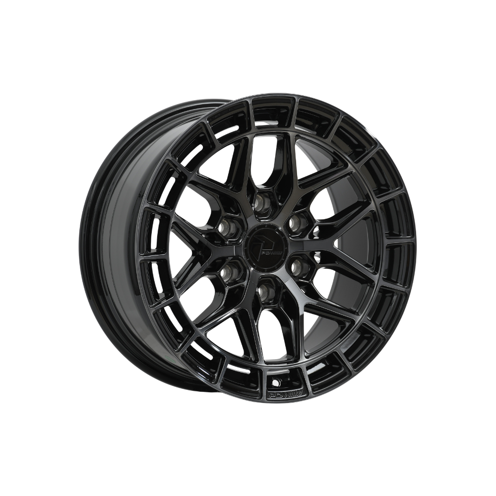 PDW WHEELS TREMOR Black Tint Gloss Black|18X8.5 6/139.7, Offset +18, Centre bore 106.1, Load Rating 1500 kg