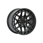 PDW WHEELS TREMOR Satin Black|17X9 6/139.7, Offset +12, Centre bore 106.1, Load Rating 1500 kg