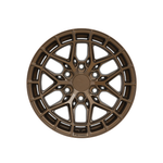 PDW WHEELS TREMOR Satin Bronze|17X9 6/139.7, Offset +12, Centre bore 106.1, Load Rating 1500 kg