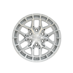PDW WHEELS TREMOR Silver Machined|17X8.5 6/139.7, Offset +20, Centre bore 106.1, Load Rating 1500 kg