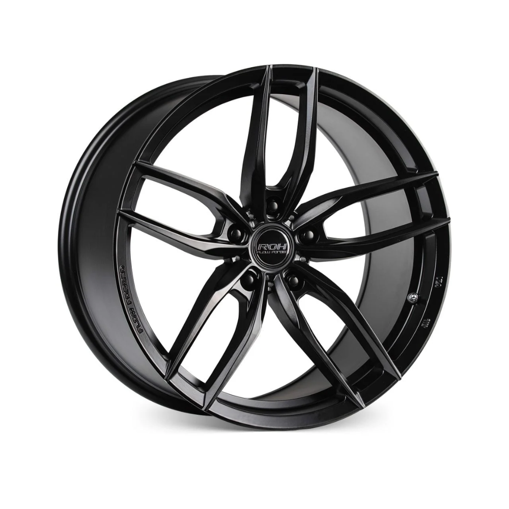 ROH WHEELS RF3 MATTE BLACK Passenger|19X9.5 5/114.3, Offset +35, Centre bore 76, Load Rating 690 kg