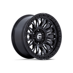 FUEL 1PC D857 RINCON GLOSS BLACK MILLED 4x4|18X9 6/135, Offset +1, Centre bore 87.1, Load Rating 1133 kg