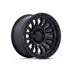 FUEL 1PC D857 RINCON MATTE BLACK GLOSS BLACK 4x4|18X9 6/135, Offset -12, Centre bore 87.1, Load Rating 1133 kg