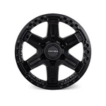 ROH WHEELS ROCK 6 MATTE BLACK TINT MILL 4x4|17X9 6/139.7, Offset +40, Centre bore 110.1, Load Rating 1500 kg