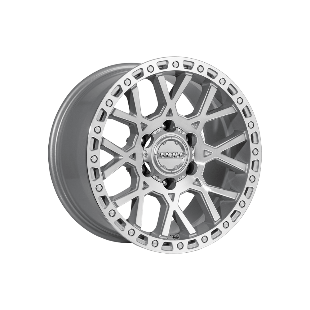 ROH WHEELS CRAWLER FULL MACHINED 4X4|17X9 6/139.7, Offset +12, Centre bore 110.1, Load Rating 1500 kg