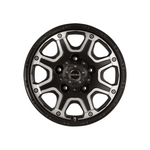 ROH WHEELS OCTAGON MATTE BLACK/MACHINED 4x4|17X8 5/150, Offset +47, Centre bore 110, Load Rating 1500 kg