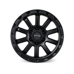 ROH WHEELS ONYX MATTE BLACK 4x4|17X9 6/139.7, Offset +12, Centre bore 110.1, Load Rating 1250 kg