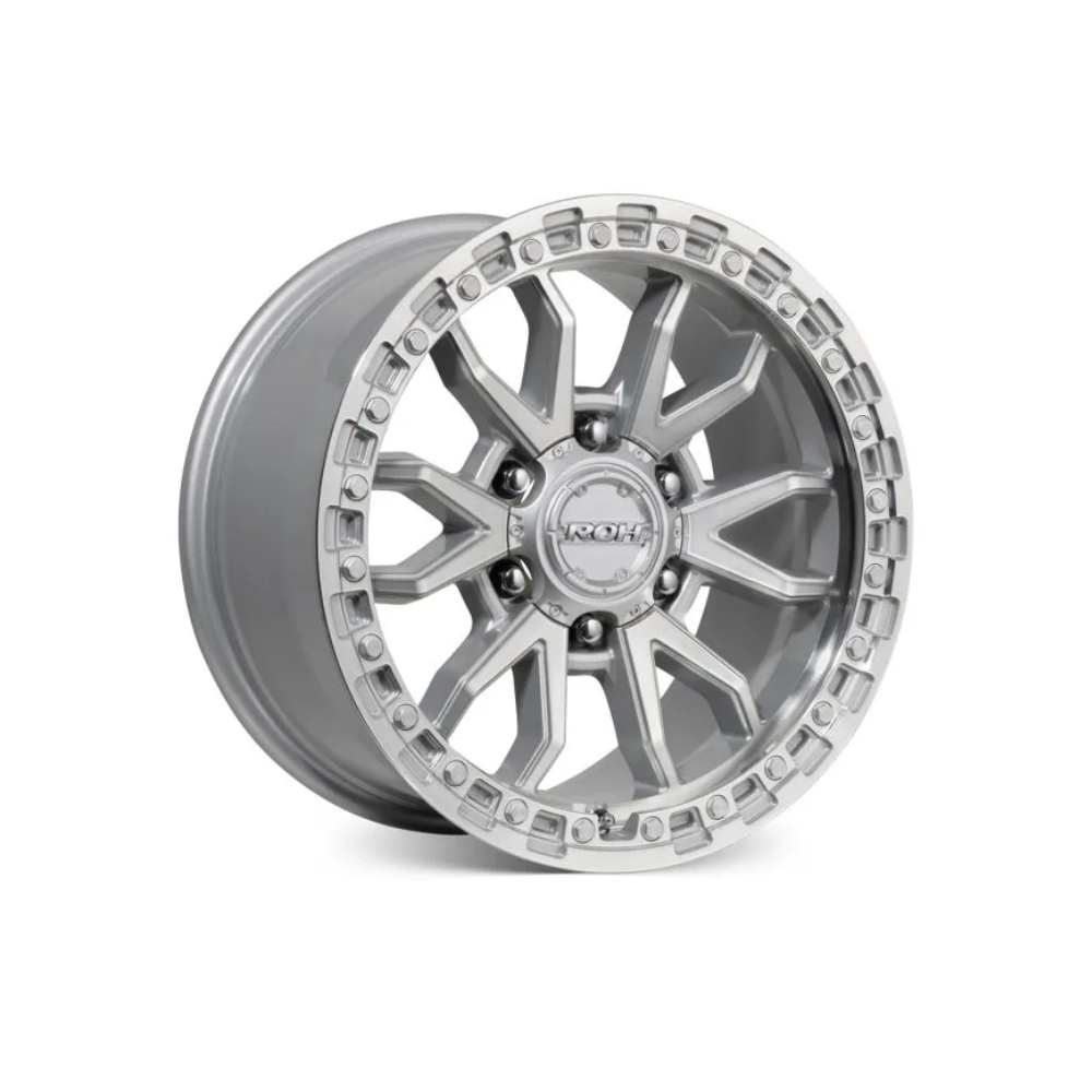 ROH WHEELS RAID Full Machined|17X9 6/139.7, Offset +12, Centre bore 110.1, Load Rating 1250 kg