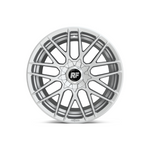 ROTIFORM 1PC R140 RSE GLOSS SILVER Passenger|18X8.5 10/100-114.3, Offset +35, Centre bore 70.1, Load Rating 726 kg