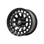 PDW WHEELS STRYKER TOUGH BLACK 4x4|17X8.5 6/139.7, Offset +30, Centre bore 106.1, Load Rating 1250 kg