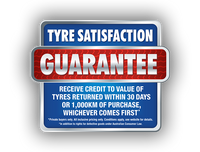 Tyre satisfaction guarantee