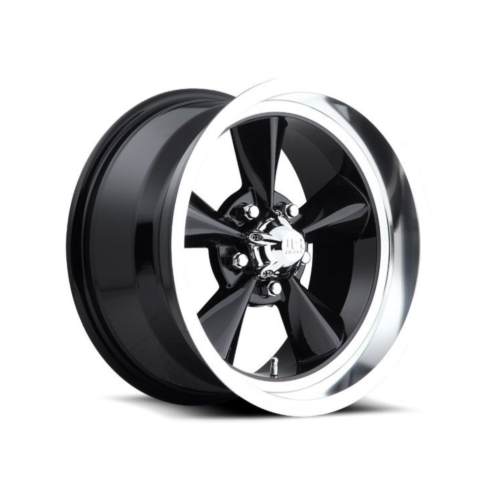 US MAG 1PC U107 STANDARD GLOSS BLACK Passenger/SUV|18X9 5/120.65, Offset +7, Centre bore 72.56, Load Rating 726 kg