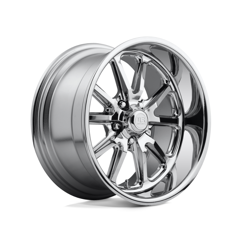 US MAG 1PC U110 RAMBLER CHROME PLATED Passenger|15X7 5/114.3, Offset +1, Centre bore 72.56, Load Rating 726 kg