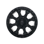 ELITE CAPONE Satin Black 4x4|16X8 6/139.7, Offset +20, Centre bore 106, Load Rating 1400 kg
