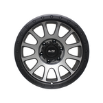 ELITE PODIUM Satin Black Machined 4x4|18X5.5 6/139.7, Offset +40, Centre bore 95.1, Load Rating 1650 kg