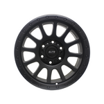 ELITE PODIUM Satin Black 4x4|17X9 6/139.7, Offset +15, Centre bore 106.1, Load Rating 1500 kg