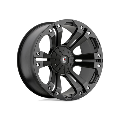XD SERIES BY KMC WHEELS XD778 MONSTER Matte Black 4x4|18X9 10/114.3-127, Offset +35, Centre bore 72.6, Load Rating 1134 kg
