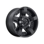 XD SERIES BY KMC WHEELS XD811 ROCKSTAR II Matte Black 4x4|17X9 10/114.3-120.65, Offset -12, Centre bore 72.6, Load Rating 1134 kg