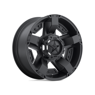 XD SERIES BY KMC WHEELS XD811 ROCKSTAR II Matte Black 4x4|17X9 10/114.3-120.65, Offset -12, Centre bore 72.6, Load Rating 1134 kg