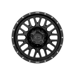 XD SERIES BY KMC WHEELS XD842 SNARE Satin Black 4x4|20X9 12/135-139.7, Offset +0, Centre bore 106.2, Load Rating 1134 kg