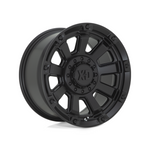 XD SERIES BY KMC WHEELS XD852 GAUNTLET SATIN BLACK 4x4|17X9 12/139.7-135, Offset +0, Centre bore 106.1, Load Rating 1136 kg
