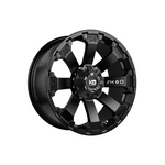 KING OFFROAD AMBUSH SATIN BLACK 4x4|17X8 6/130, Offset +20, Centre bore 74.7, Load Rating 1200 kg