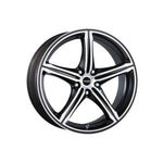 ROH WHEELS ARROW MATTE BLACK/MACHINED Passenger|20X9.5 5/114.3, Offset +35, Centre bore 76, Load Rating 690 kg
