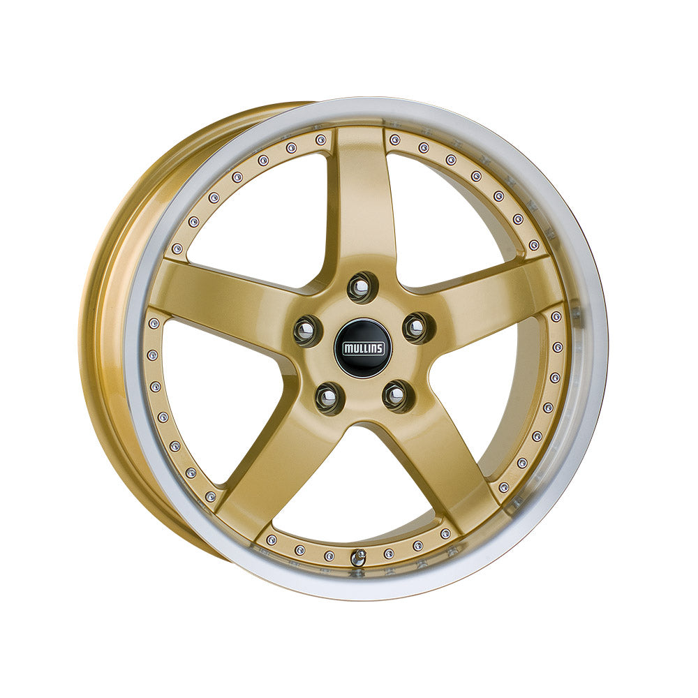 CSA WHEELS BERETTA Gold Machined Lip Passenger|18X8 5/114.3, Offset +36, Centre bore 73.1, Load Rating 850 kg