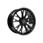 KING WHEELS CARBON Gloss Black Passenger|18X8 5/112, Offset +40, Centre bore 73.1, Load Rating 700 kg