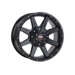 CSA WHEELS AMBUSH Satin Black 4x4|18X9 6/139.7, Offset +18, Centre bore 110, Load Rating 1136 kg