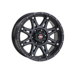 CSA WHEELS PREDATOR Satin Black 4x4|16X8 6/139.7, Offset +20, Centre bore 110, Load Rating 1250 kg