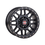 CSA WHEELS COMBAT CSA-X SATIN BLACK 4x4|16X8 6/139.7, Offset -6, Centre bore 110, Load Rating 1136 kg