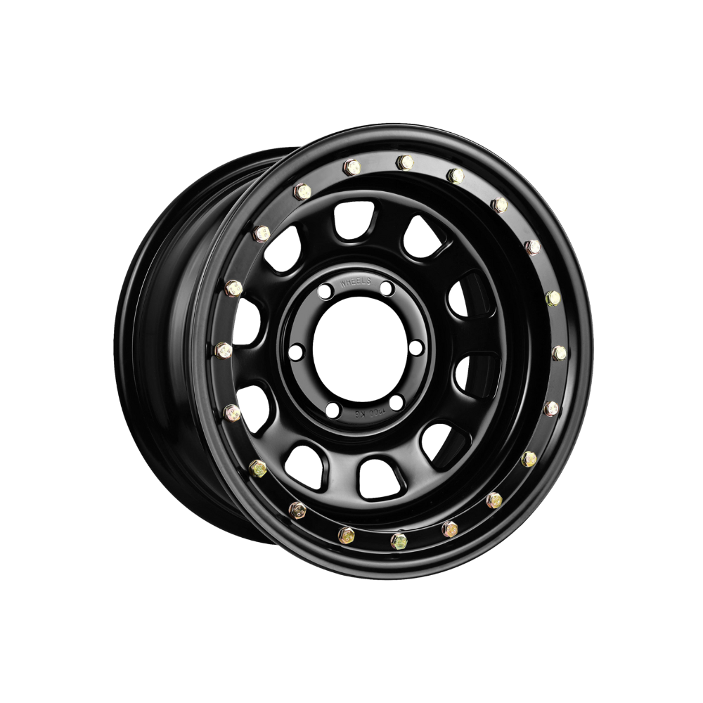 KING WHEELS D-LOCKER BLACK 4x4|17X8 5/150, Offset +0, Centre bore 110.2, Load Rating 1400 kg