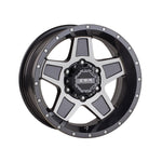 CSA WHEELS DAKAR Gunmetal Machined Face 4x4|16X8 6/139.7, Offset +20, Centre bore 110, Load Rating 1250 kg