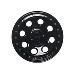 DYNAMIC WHEEL IMITATION BEADLOCK SOFT 8 SATIN BLACK 4x4|17X9 5/127, Offset +0, Centre bore 71.5, Load Rating 1200 kg