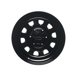 DYNAMIC DRIFT D HOLE SATIN BLACK 4x4|15X8 4/100, Offset +0, Centre bore 64.2, Load Rating 1120 kg