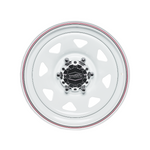 DYNAMIC WHEEL SUNRAYSIA White Powder Coated 4x4|17X7 6/139.7, Offset +25, Centre bore 110, Load Rating 1200 kg