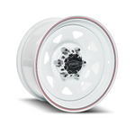 DYNAMIC WHEEL SUNRAYSIA White Powder Coated 4x4|17X7 6/139.7, Offset +25, Centre bore 110, Load Rating 1200 kg